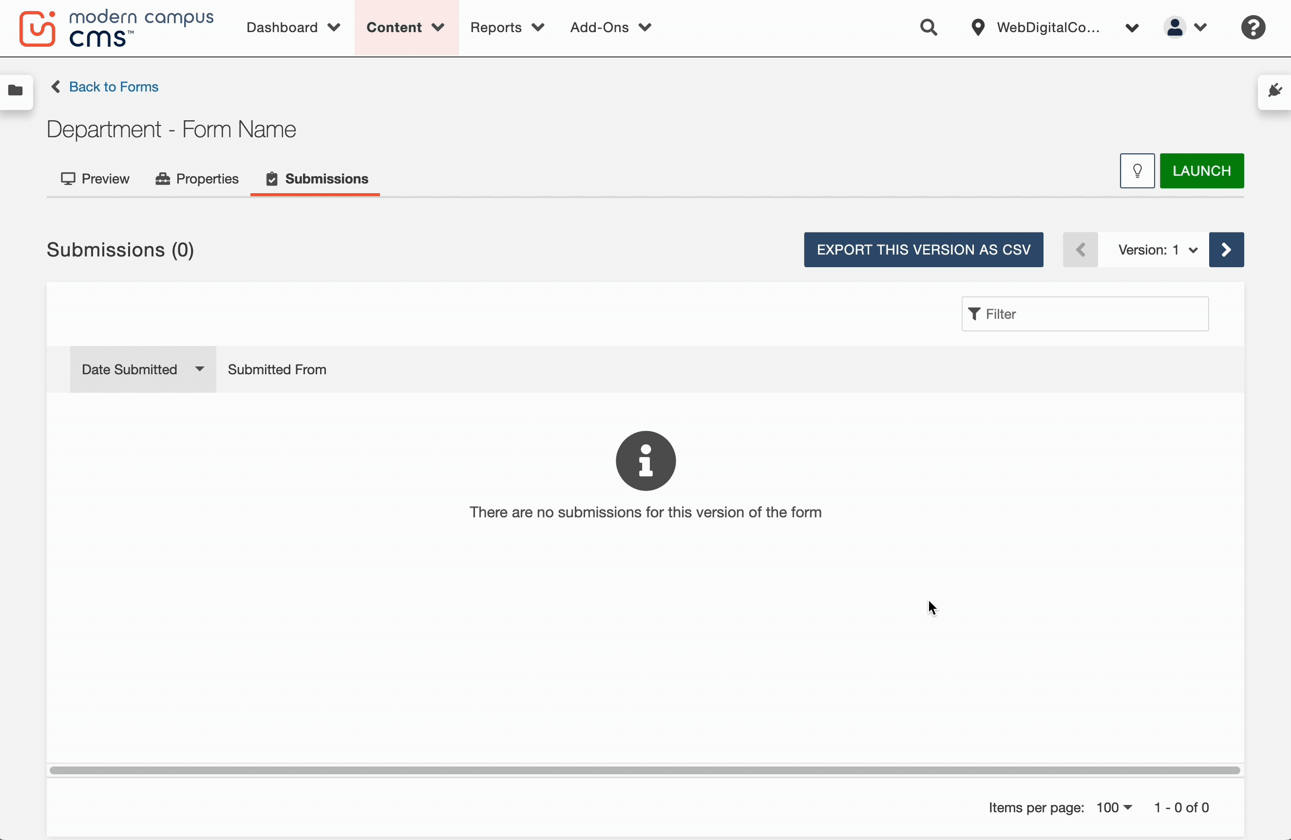 how to export submissions